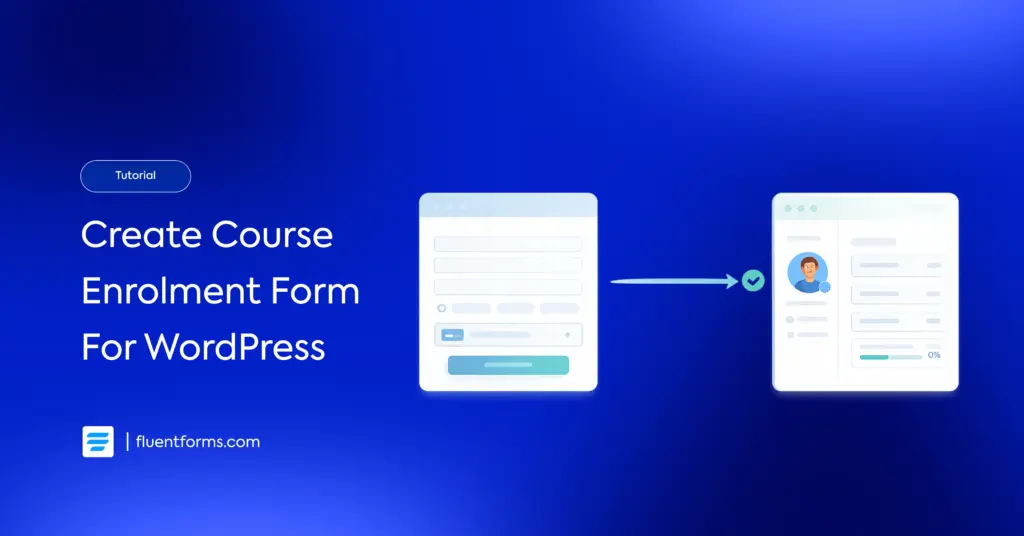 Create Course Enrollment Form For WordPress